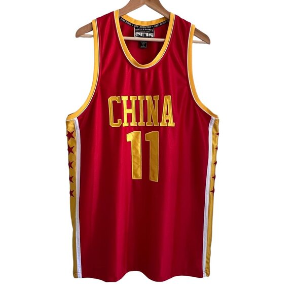 Steve & Barrys Yao Ming 11 Jersey Med. National China National Basketball Team - Picture 1 of 8
